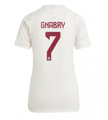 Maillot de foot Bayern Munich Serge Gnabry #7 Troisième Femmes 2023-24 Manches Courte
